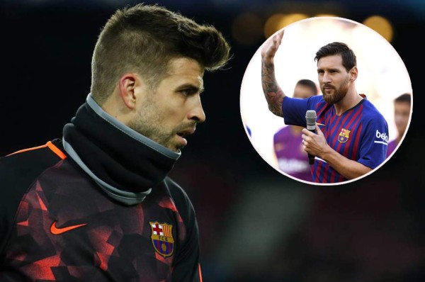 Piqué lo confiesa: ''Ya sabía que Messi puede irse gratis y se lo ha ganado''