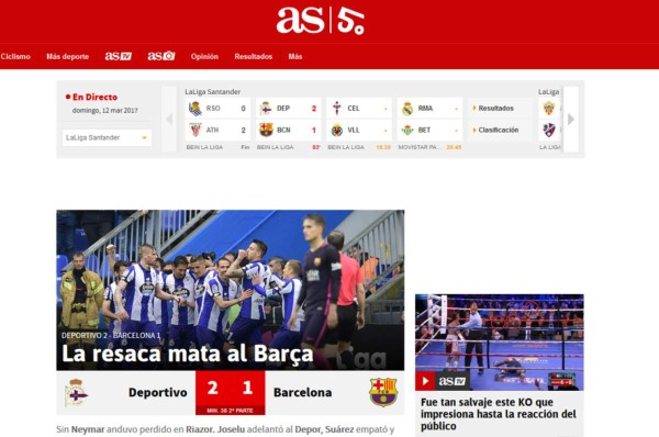Prensa internacional critica al Barcelona, que pasó de lo sublime a lo ridículo