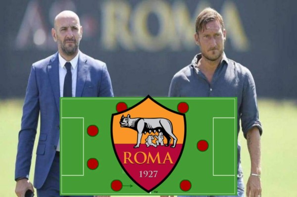 El imponente 11 inicial con el que la AS Roma luchará por el 'scudetto' de la Serie A