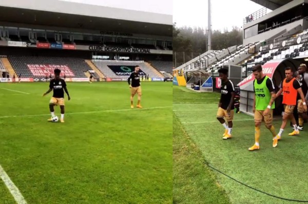 EN VIVO: Bryan Róchez y Jorge Benguché inician como suplentes en el Nacional-Boavista