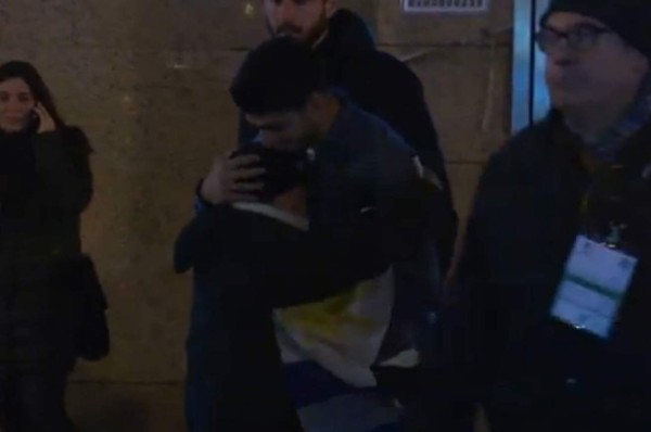 El gestazo de Luis Suárez con un niño del Atlético de Madrid