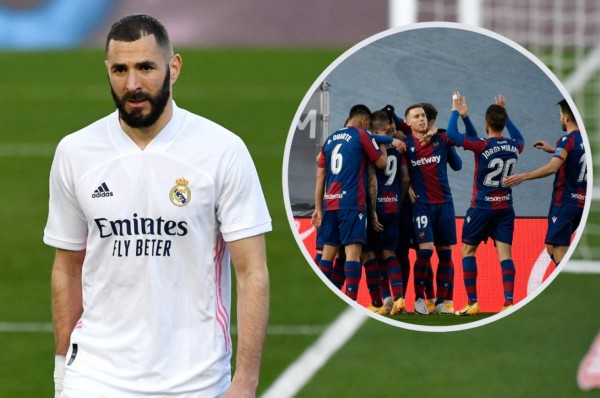 ¡Batacazo! Levante derrota al Real Madrid en el Di Stéfano y lo deja muy complicado en la liga española