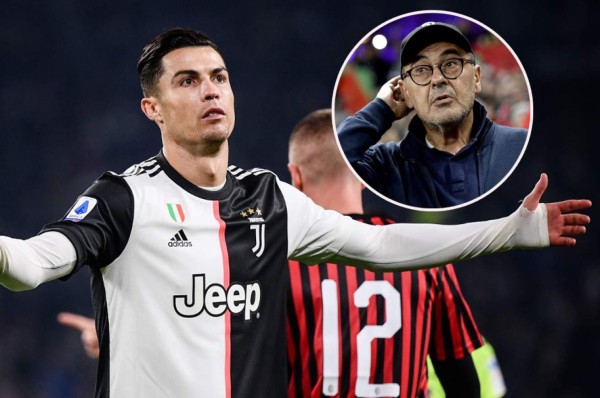 La polémica por el cambio de Cristiano Ronaldo: ''Sarri es un cab*** con pelotas''