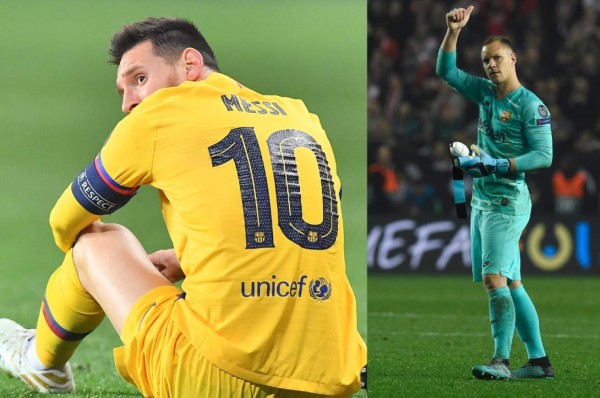 Problemas en Barcelona: Hubo reproches tras el juego contra el Slavia Praga