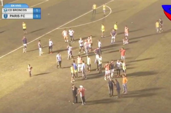 Agresiones, peleas e invasiones: Penosos hechos en la Liga de Ascenso de Honduras