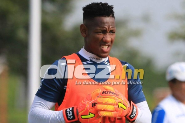 ¡Quioto y Discua de porteros! Las fotos del entreno de Honduras en Houston