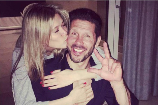 Esposa del 'Cholo' Simeone habla de más y compromete al técnico
