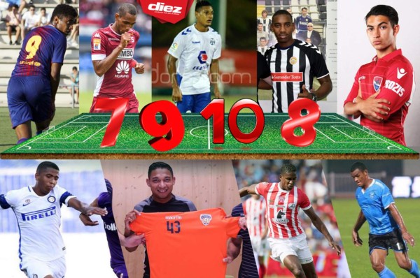 Los 'curiosos' números de camiseta que usan los legionarios hondureños