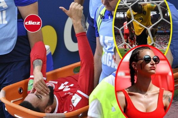 NO SE VIO EN TV: El beso, las lágrimas y las bellezas que adornaron el Bélgica-Túnez en Rusia 2018