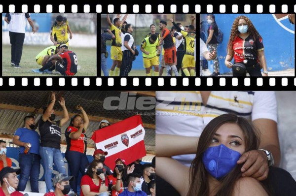Chicas bellas, lágrimas y ambientazo: Así se vivió en Copán el Deportes Savio-Génesis por la Liga de Ascenso