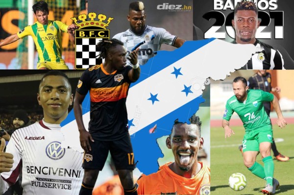 ¡Va en aumento e ilusiona! La legión de jugadores que tiene Honduras en Europa