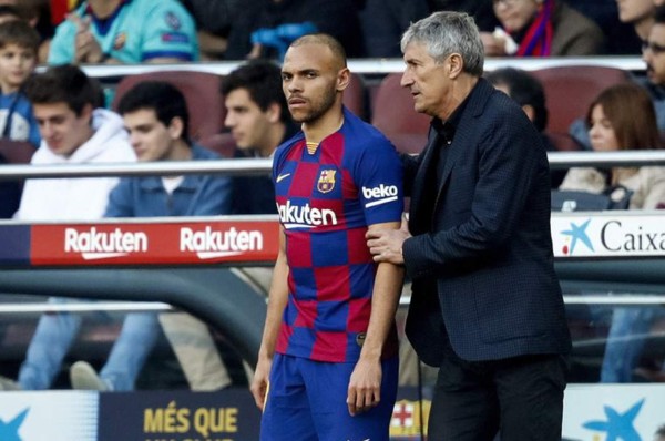 El delantero que Quique Setién rechazó en el Barcelona para llevar a Braithwaite