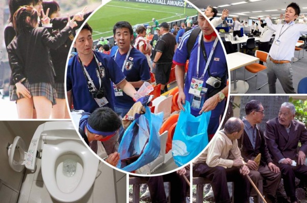 ¿Sorprendidos porque recogen basura en Rusia? 22 cosas que solo en Japón podrás ver