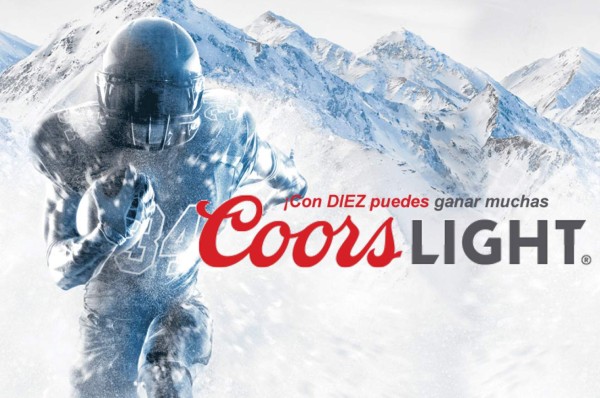 ¡A GANAR! Diez y Coors Light te regalan cervezas para el Super Bowl LI