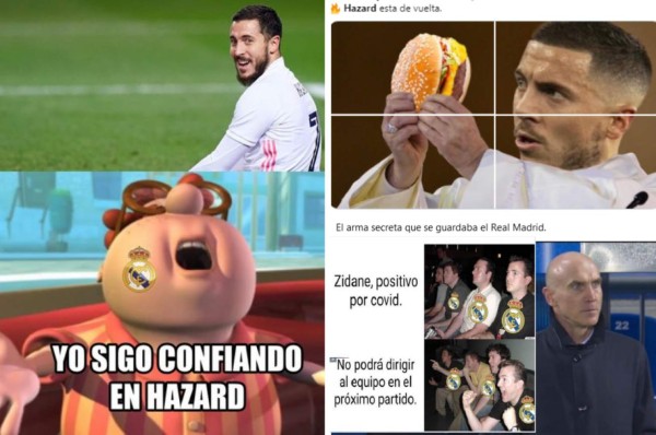 La ausencia de Zidane y el gol de Hazard provocan los memes tras la victoria del Real Madrid