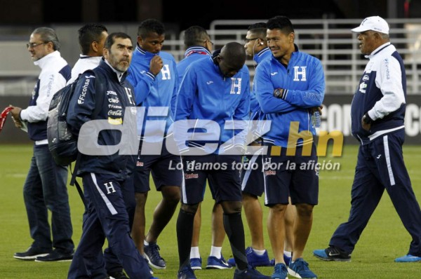 Honduras pisó el Avaya Stadium y está listo para dar la batalla a EUA