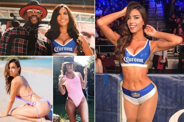 Kyra Keli, la bella modelo que distrajo a Floyd Mayweather