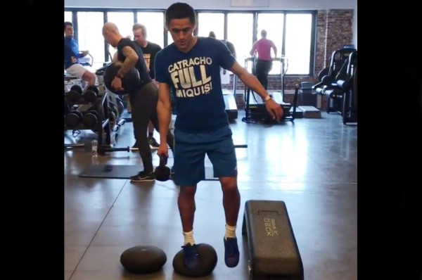 Andy Najar comienza con buena actitud su recuperación