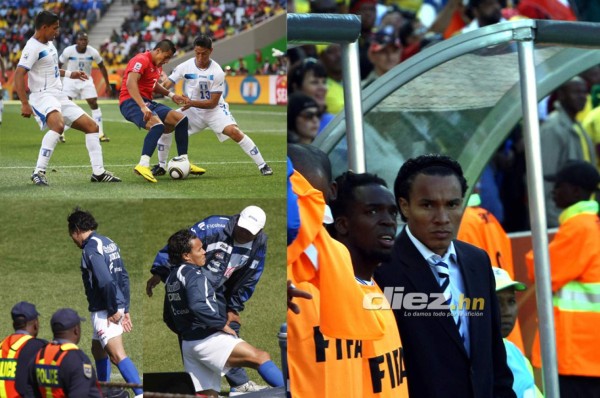 La triste historia de Rambo: Llegó a Sudáfrica, pero vio el debut de Honduras desde afuera