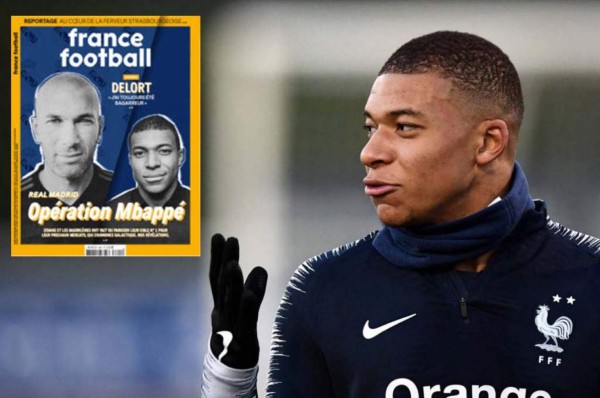 Zidane elige a Mbappé como el galáctico número uno para el Real Madrid , según France Football