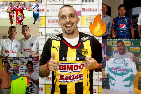 ¡Bombazos! Los últimos fichajes sorpresas en el fútbol hondureño