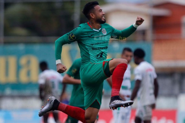 Carlos Discua tras su doblete al Platense: 'Vamos a luchar para seguir peleando arriba'