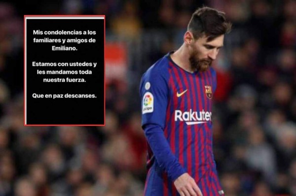 El emotivo mensaje de Lionel Messi tras confirmarse la muerte de Emiliano Sala&nbsp;&nbsp;