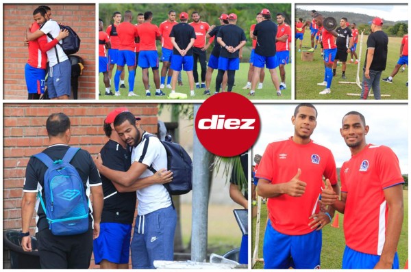 Emotivo recibimiento a Edrick Menjívar, Bengtson se reintegra y Beckeles trabaja a tope