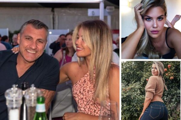 Así es Costanza Caracciolo, la novia de Christian Vieri que es 16 años menor que él