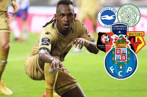 Tiene muchas 'novias': Misión casi imposible para Boavista frenar marcha de Alberth Elis ante tantas ofertas por el hondureño