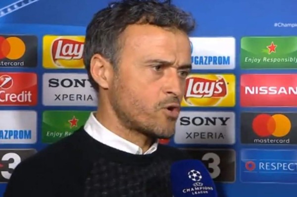 Luis Enrique estalla contra periodista luego de la derrota frente al PSG