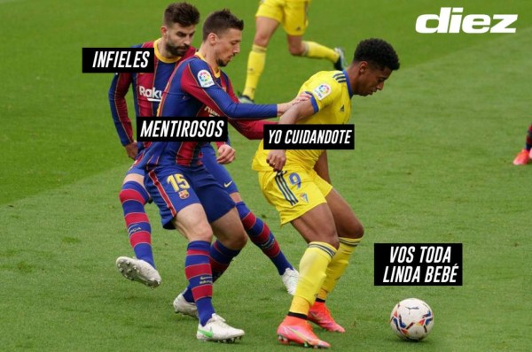 Barcelona es despedazado por los memes tras empatar ante el Cádiz; Choco Lozano es protagonista