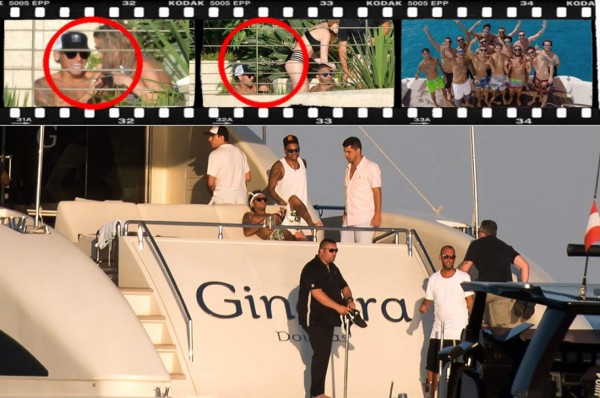 Neymar se relaja en lujoso yate mientras le autorizan jugar con PSG