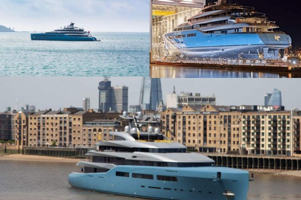 ¡Impresionante! El súper yate del multimillonario dueño del club Tottenham de Inglaterra