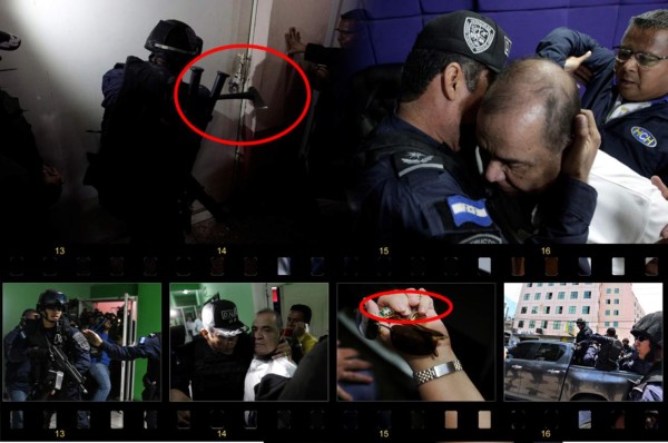 En fotos: Así fue la captura del periodista David Romero en Honduras