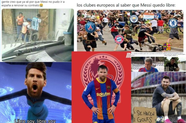No perdonan: Los memes hacen pedazos a Barcelona y Laporta luego de que Messi quedara sin contrato