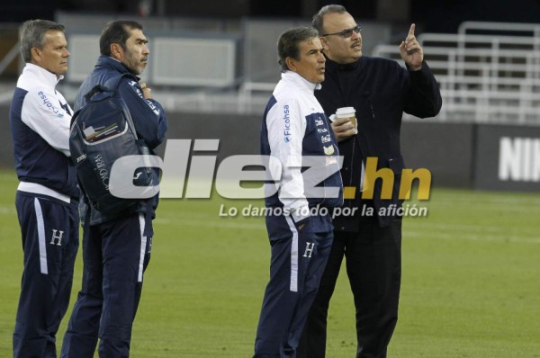 Honduras pisó el Avaya Stadium y está listo para dar la batalla a EUA