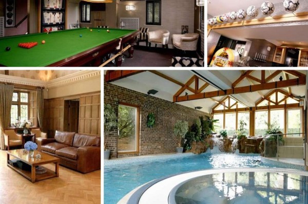 La espectacular mansión de cinco millones de dólares del retirado Michael Owen