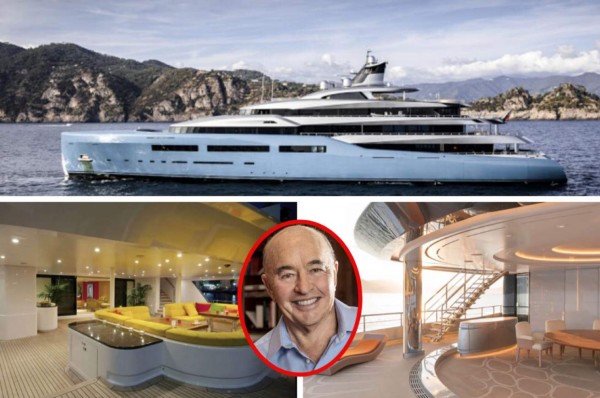 De 127 millones de euros y con cancha de tenis: El lujoso yate que tiene el dueño del Tottenham