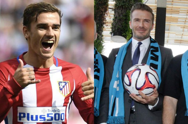 Antoine Griezmann quiere irse a jugar con David Beckham