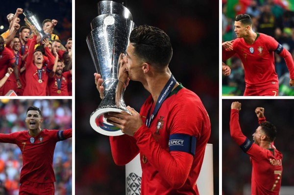 NO SE VIO EN TV: El polémico festejo, la tristeza de Van Dijk y el consejo de Cristiano &nbsp;&nbsp;