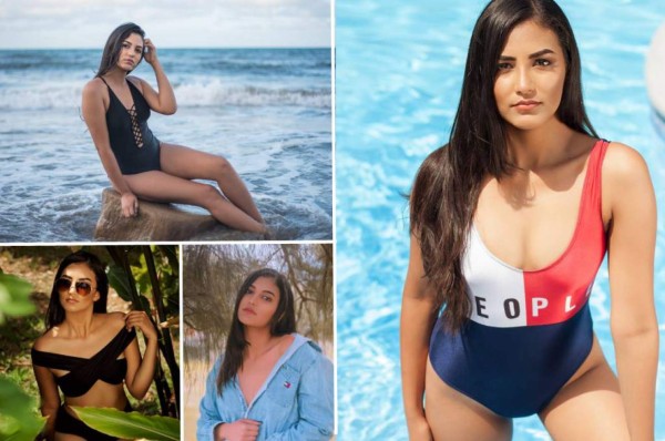 Delia Carías, la hermosa modelo ceibeña admiradora de Stephen Curry