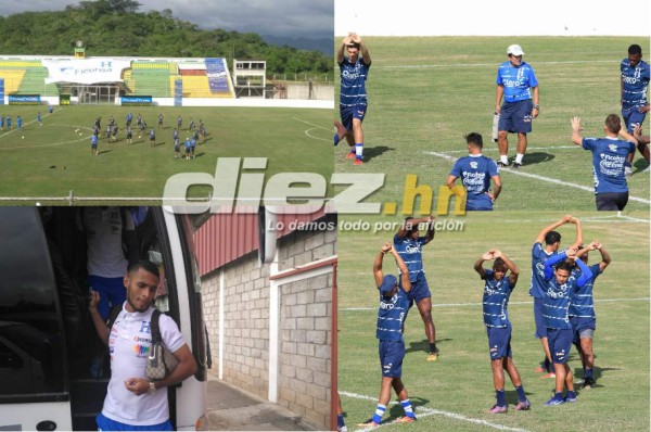 ¡Concentrados! Así fue el primer entrenamiento de Honduras de cara a duelos de repechaje