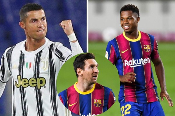 Lo hizo públicamente y respondió: La pregunta que le lanzó Cristiano Ronaldo a Ansu Fati