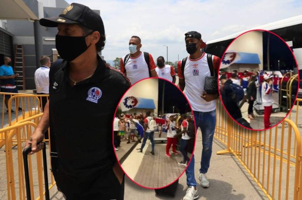 ¡Como en casa! El gran recibimiento de Olimpia por su afición en Fort Lauderdale previo al duelo ante Pachuca
