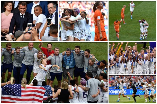 No viste en TV: Euforia de Estados Unidos, tristeza de Holanda y el desafío de Rapinoe