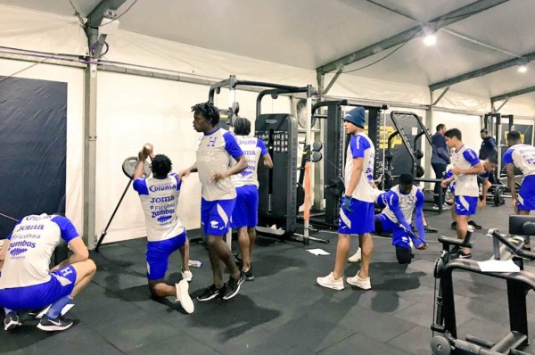 Selección Sub-23 de Honduras realizó su primer entrenamiento en Lima, Perú