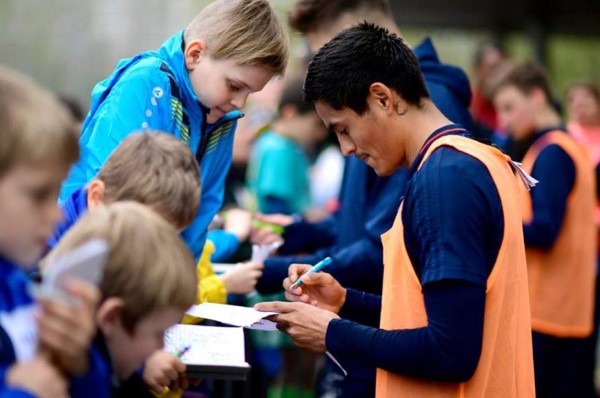 Andy Najar volverá a las canchas el miércoles con el Anderlecht en Bélgica