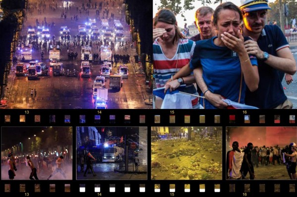 Impactantes fotos: París acaba con actos vandálicos en festejos por Mundial de Rusia