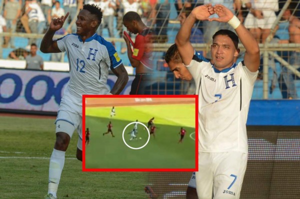 VIDEO: Así fueron los tres golazos de Honduras a Trinidad y Tobago